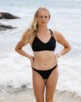 TAZZIE TOP - Black