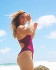 AIRLIE ONE PIECE - Sangria