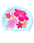JAYD Swim Cap - Hibiscus Haven