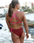IBIZA ONE PIECE - Cinnamon|Pink Sorbet
