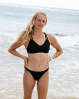 TAZZIE TOP - Black
