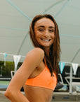 TORQUAY TOP - Neon Orange