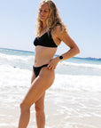 ZALI BOTTOM - Black