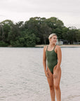 APSLEY ONE PIECE - Olive